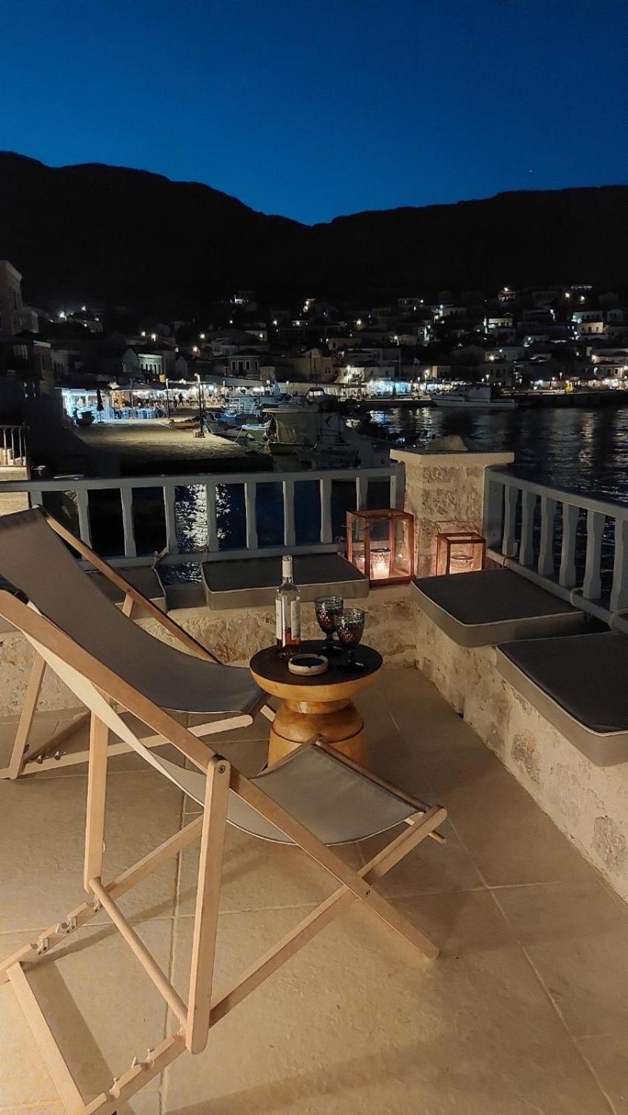 Halki Sea Breeze - A Waterfront Villa Bagian luar foto